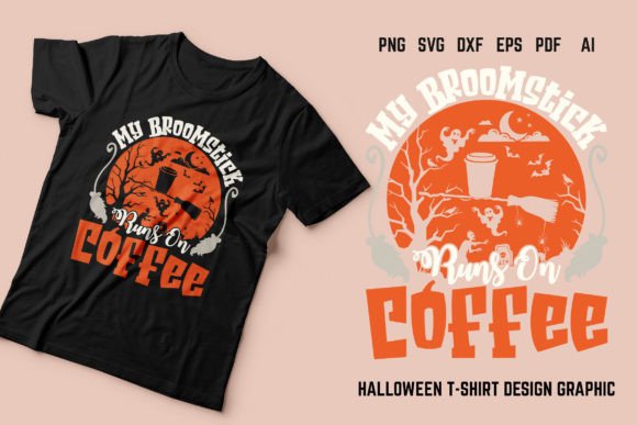 Download Coffee Halloween Lover T-shirt Design - Design Collection
