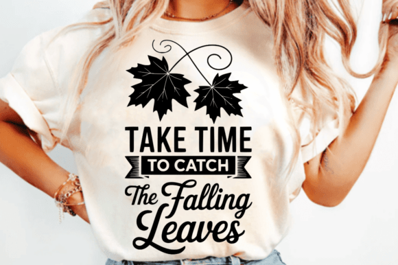 Download Autumn Leaves Quote SVG Design - Design Collection