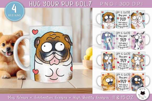 Download Funny Dog Mug Designs | Dog Mom Mug Png - Design Collection