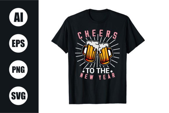 Download Happy New Year T Shirt Design | Happy - Design Collection
